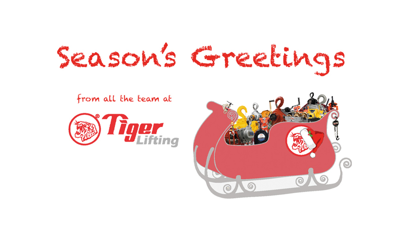 Season’s Greetings from all the team at Tiger
