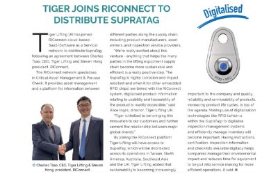 Hoist magazine have picked up on our news about joining the RiConnect network