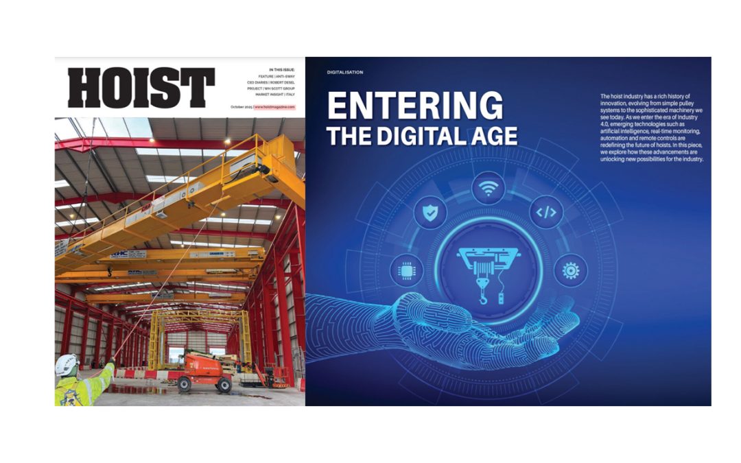 Tiger features in Hoist Magazine October Issue